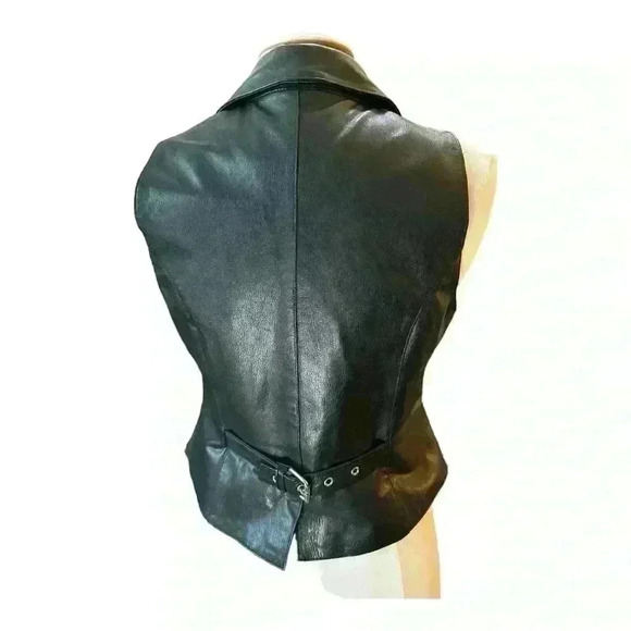 Easy rider leather vest - Picture 5 of 8